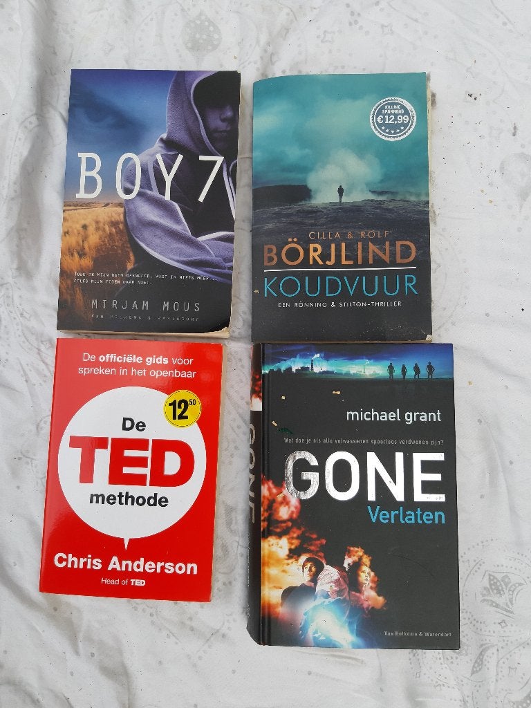 Mirjam Mous, Cilla Börjlind, Chris Anderson, Michael Grant, Ophalen, Zo goed als nieuw, Mirjam Mous, Cilla Börjlind, Chris Anderson, Michael Grant