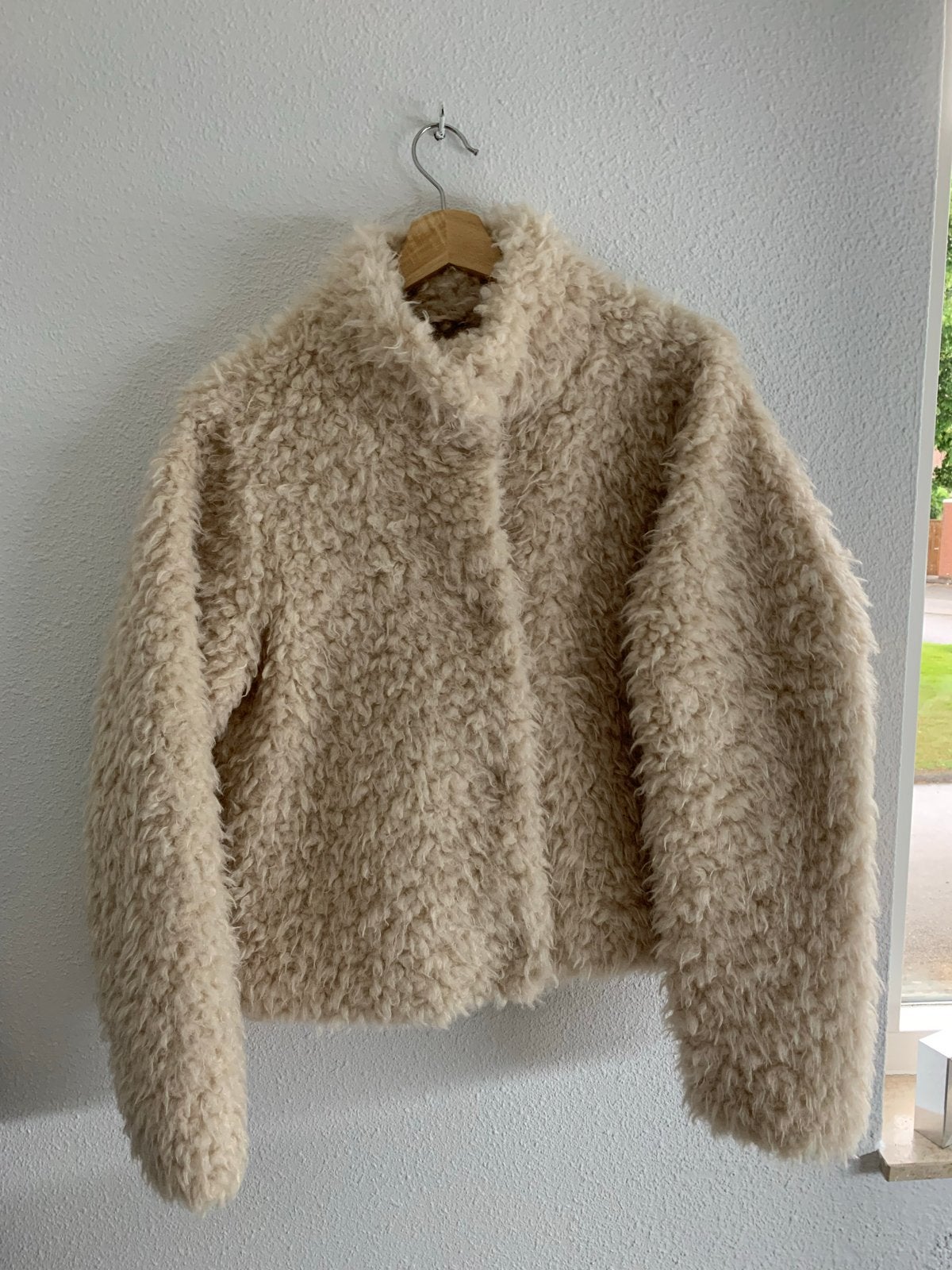 Cotton Club Teddy Jas - Maat L, Kleding | Dames, Jassen | Winter, Ophalen of Verzenden, Zo goed als nieuw, Maat 42/44 (L), Beige