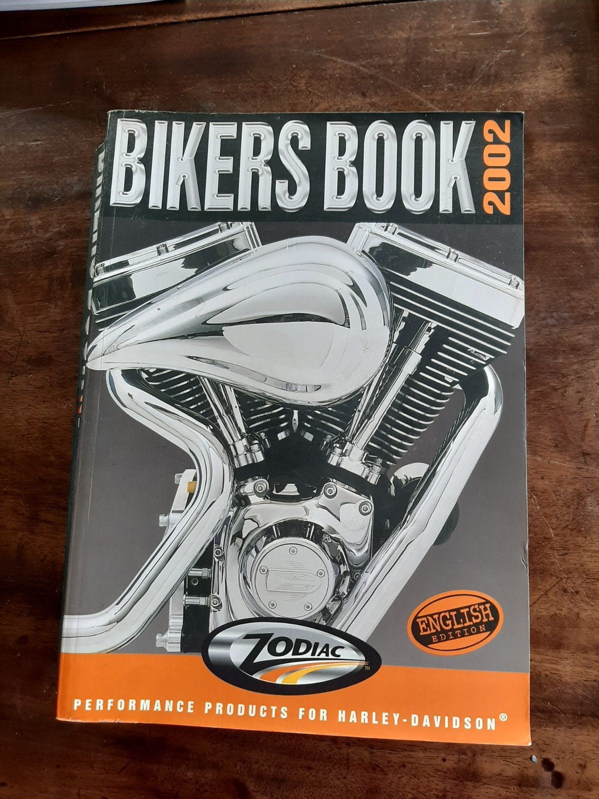 Bikers Book 2002 Zodiac - Harley-Davidson onderdelen, Ophalen of Verzenden, Gebruikt