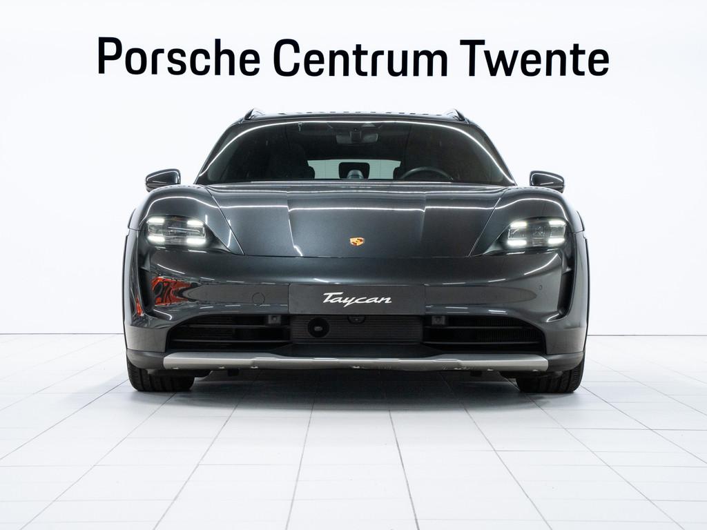 Porsche Taycan 4 Cross Turismo (bj 2021, automaat), Auto's, Porsche, Gebruikt, Zwart, Adaptive Cruise Control, 93 kWh