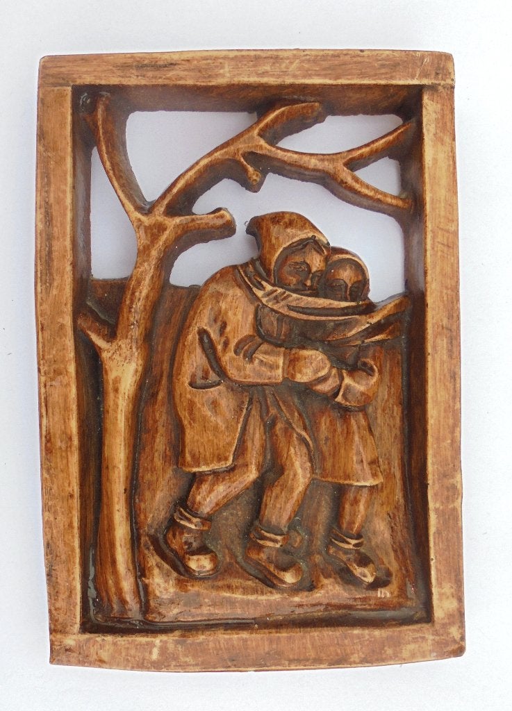 Wandpaneel muurhanger Kinderen in HERFST Kunsthandel Kerkhof, Antiek en Kunst, Ophalen of Verzenden