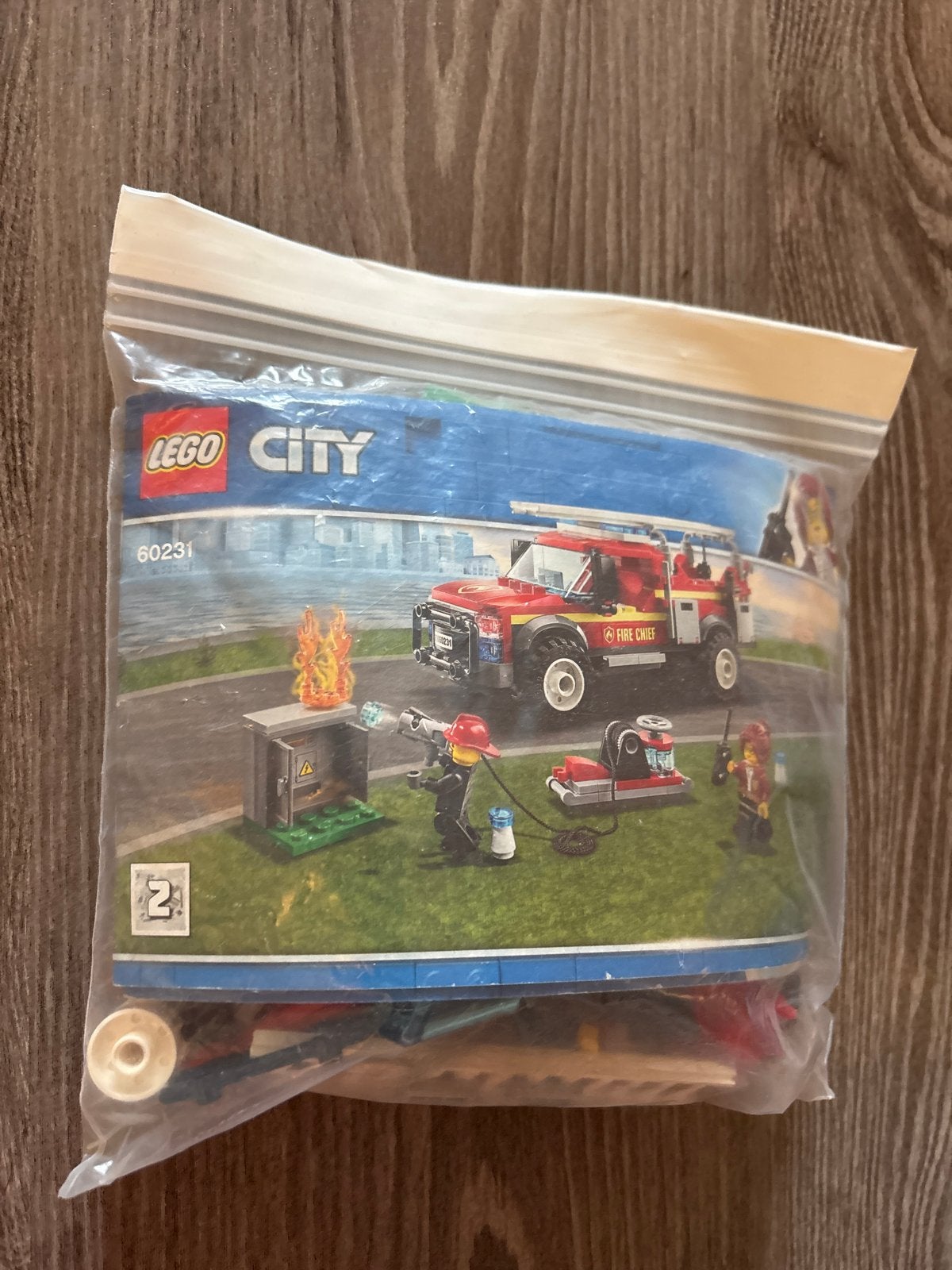 LEGO City 60231 Brandweerwagen met Brandweerlieden, Ophalen of Verzenden, Zo goed als nieuw, Overige merken