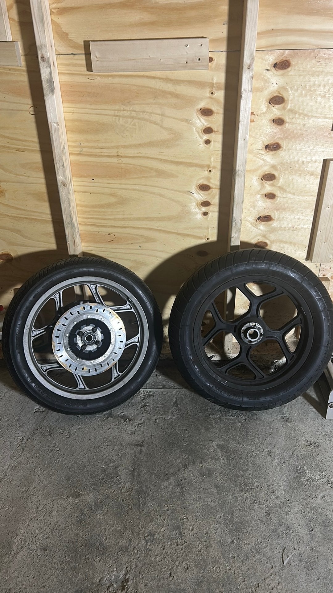 Bmw k100 banden, Ophalen, Gebruikt