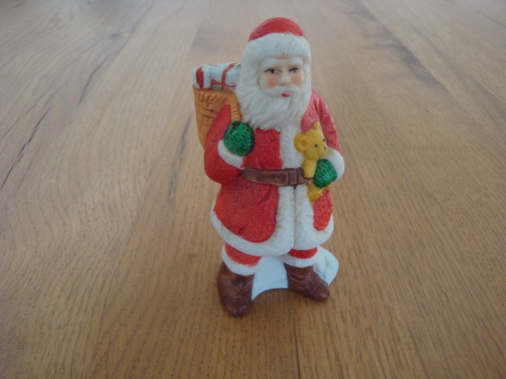 Beeldje Kerstman mooi gedetailleerd, Ophalen of Verzenden, Zo goed als nieuw