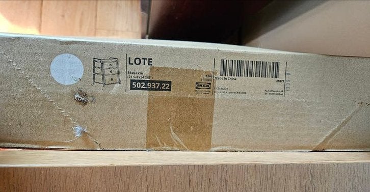 Ladekast Lote badkamer, Huis en Inrichting, Badkamer | Badkamermeubels, Overige typen, Nieuw, Minder dan 100 cm, 25 tot 50 cm
