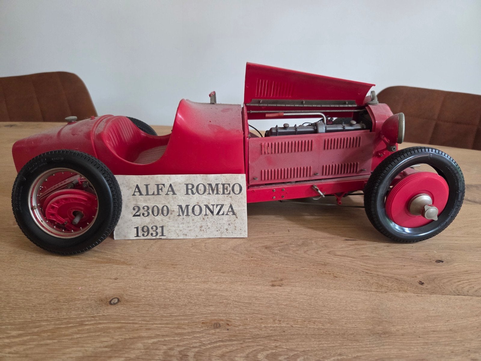 Alfa Romeo 2300 Monza 1931 Modelbouwkit (Pocher), Ophalen of Verzenden