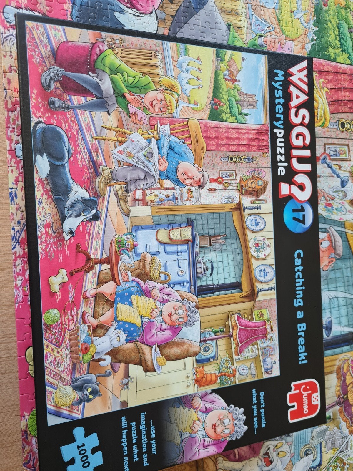 wasgij destiny puzzel nr. 17, Ophalen, 500 t/m 1500 stukjes, Gebruikt