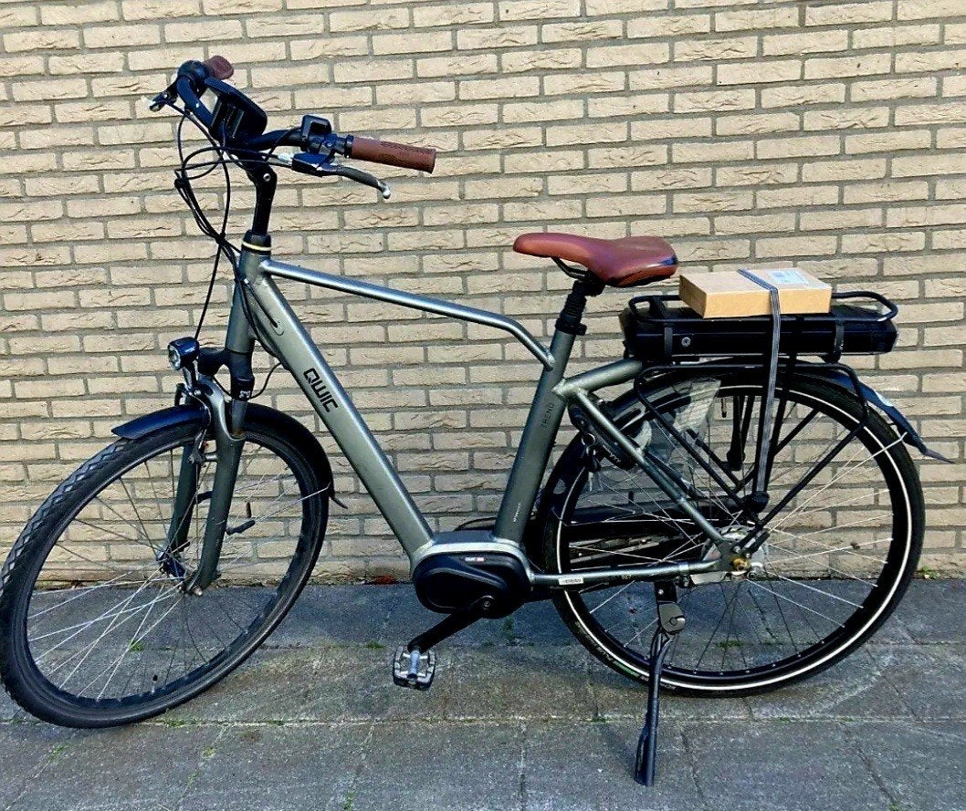 Qwic Trend Ebike / Middenmotor /Nieuwe Accu!/In Goede Staat!, Fietsen en Brommers, Elektrische fietsen, 55 tot 59 cm, Ophalen