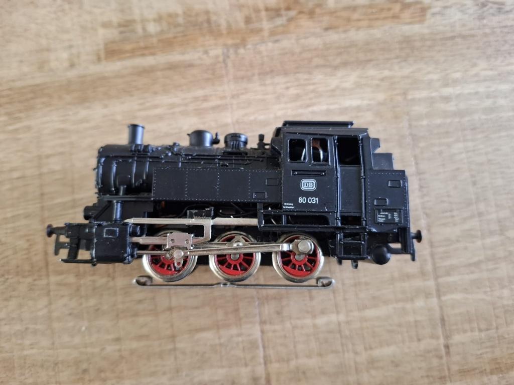 Marklin Locomotief DB 80031, Wisselstroom, Gebruikt, Locomotief, Ophalen of Verzenden