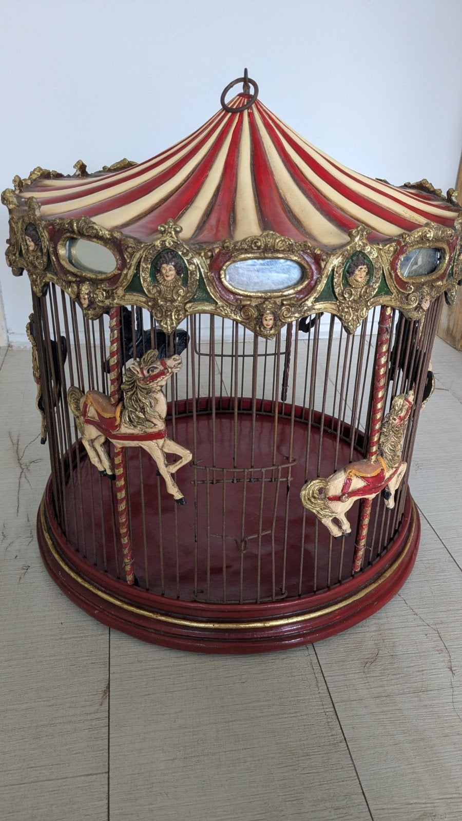 Vogelkooi Carrousel Circus - Vintage Stijl, Ophalen