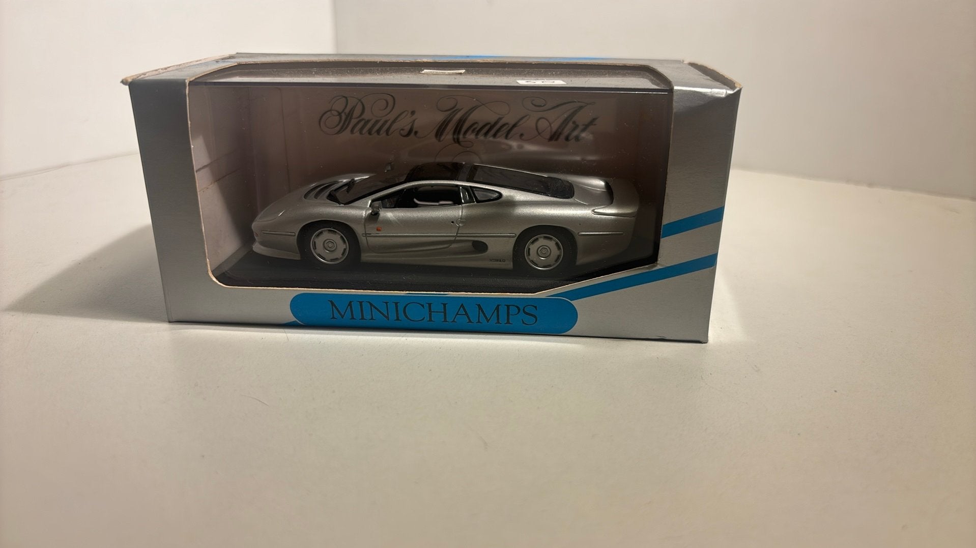 Jaguar xj220 minichamps 1.43, Auto, Ophalen of Verzenden, MiniChamps, A