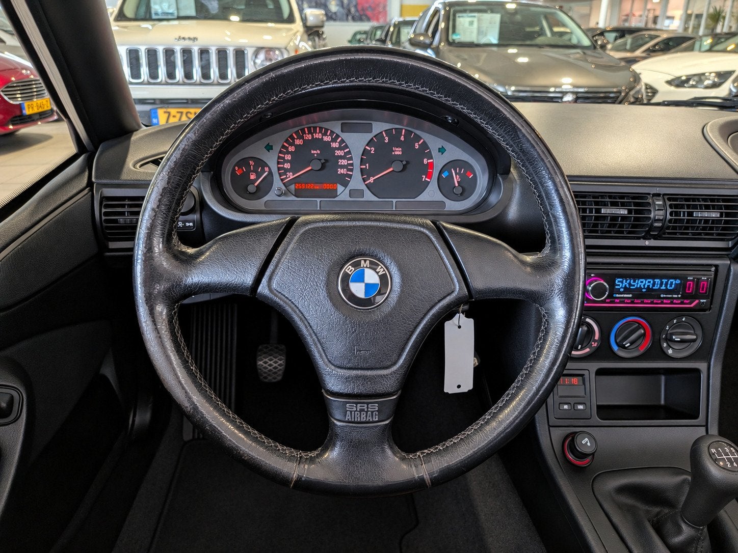 BMW Z3 Roadster 1.8 NAP, Stuurbekrachtiging (bj 1996), foto 8