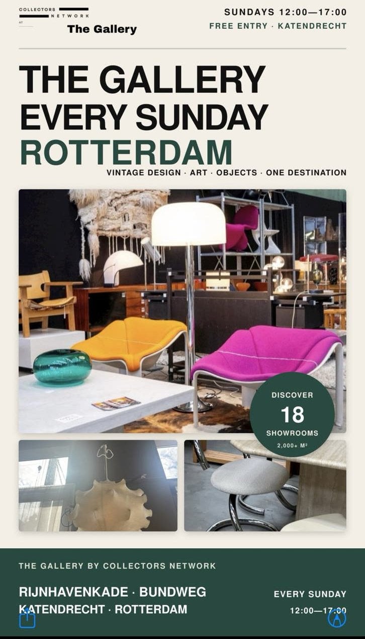 Vintage design lampen & verlichting – Collectors  Rotterdam, Huis en Inrichting, Ophalen, Gebruikt, Design