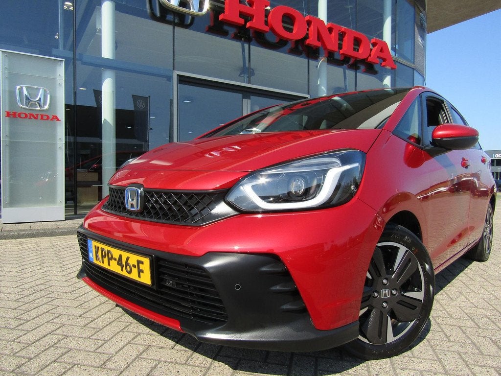 Honda Jazz 1.5 i-MMD 122pk Hybrid CVT Advance, Auto's, Honda, Automaat, Stof, 4 cilinders, 1202 kg
