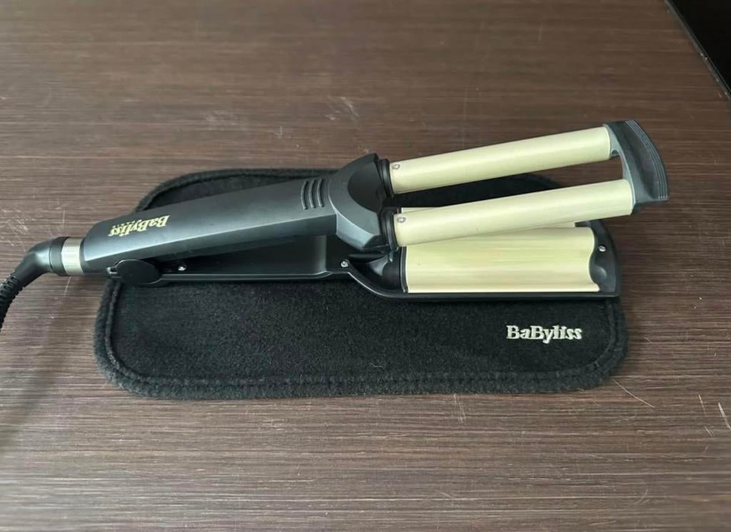 BaByliss Easy Waves Curling Iron, Ophalen of Verzenden, Zo goed als nieuw, Krultang of Stijltang