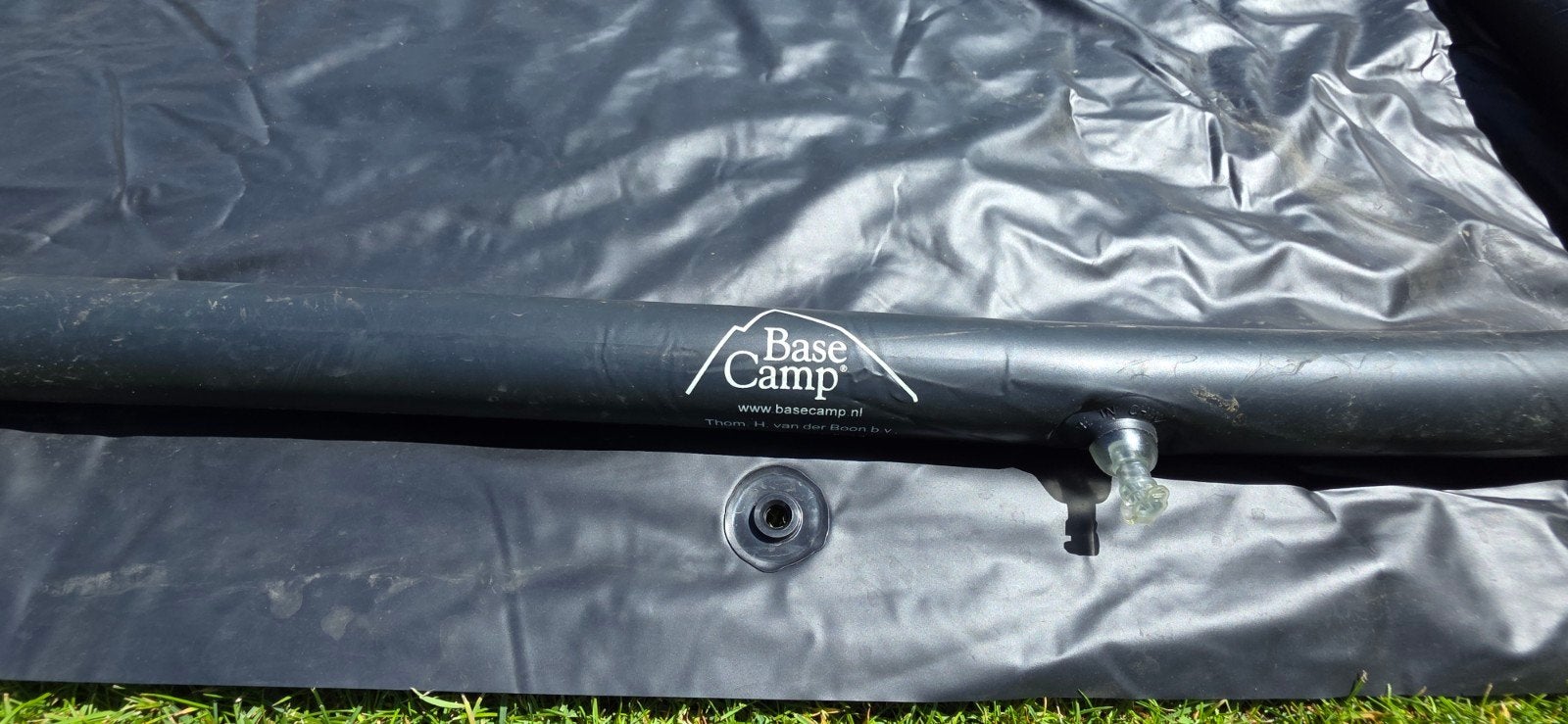Base Camp grondzeil met opblaasbare rand- 2.5 x 5.5 meter, Ophalen of Verzenden, Gebruikt