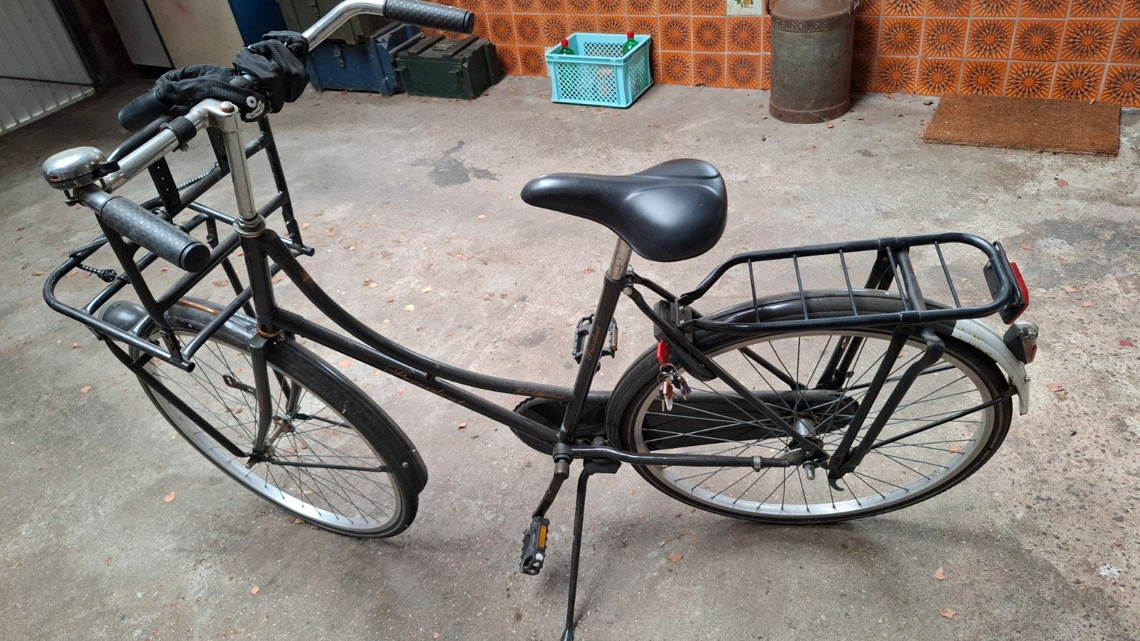 Stevige Transportfiets met Voordrager en Bagagedrager, Overige merken, Terugtraprem, Versnellingen, Ophalen of Verzenden