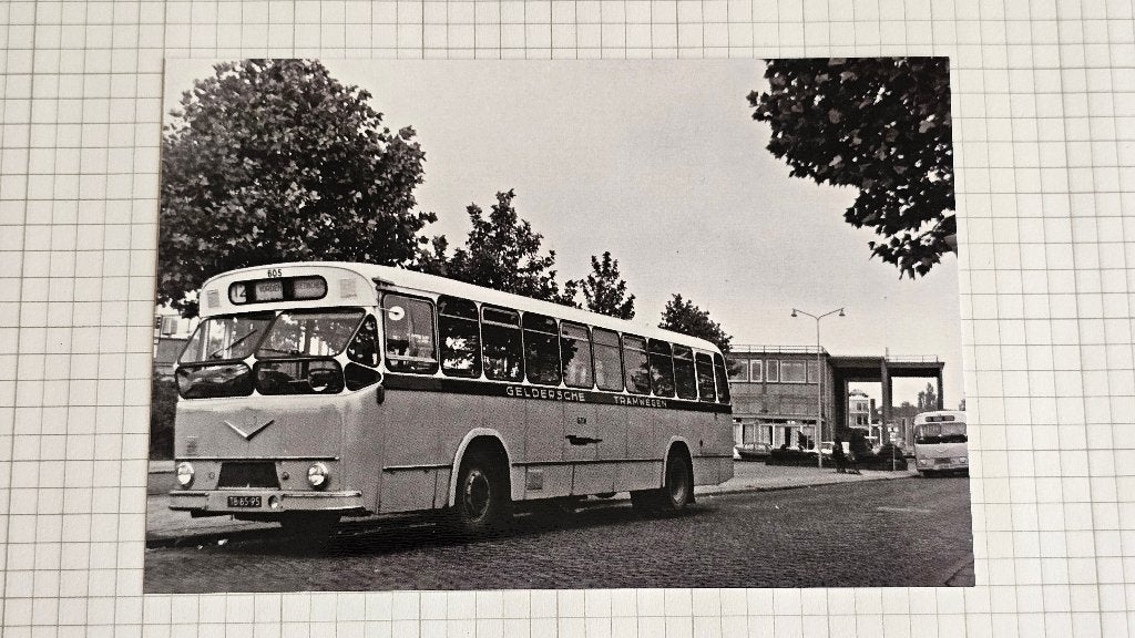 Foto BUS GTW Doetinchem 605, Verzamelen, Spoorwegen en Tramwegen, Verzenden, Gebruikt, Bus of Metro, Overige typen