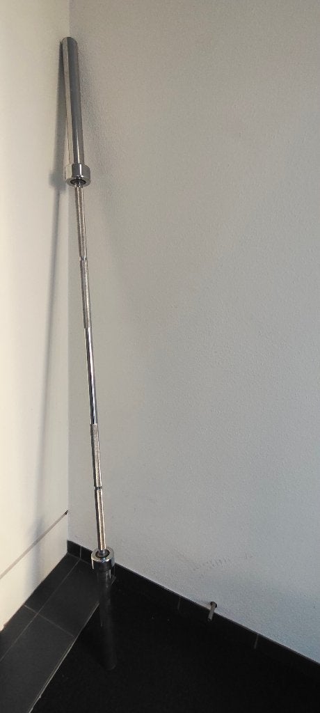 Olympische Barbell, Ophalen, Gebruikt, Halterstangen