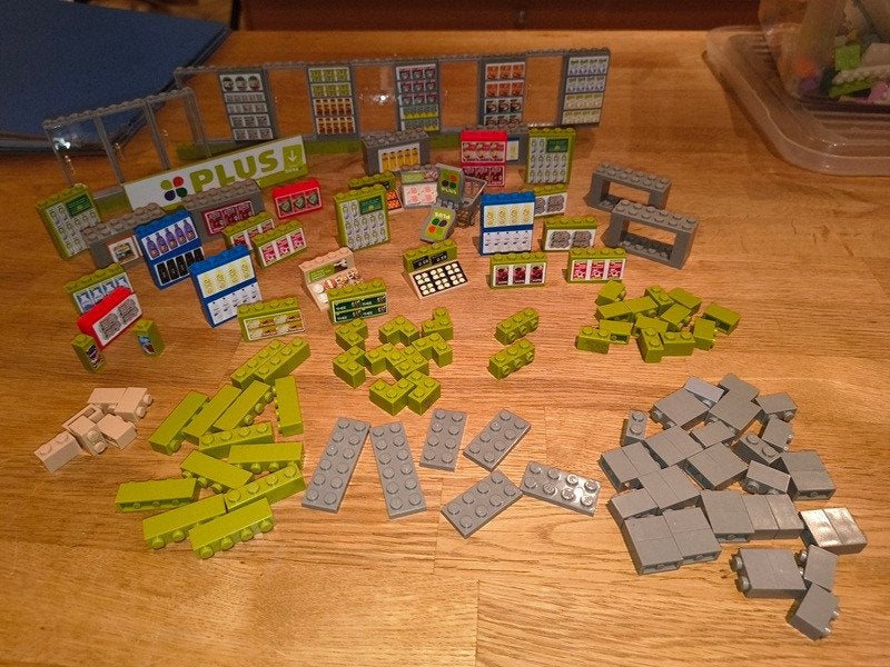 Plus Bricks Winkelset 228-delig, Verzamelen, Plus, Ophalen of Verzenden
