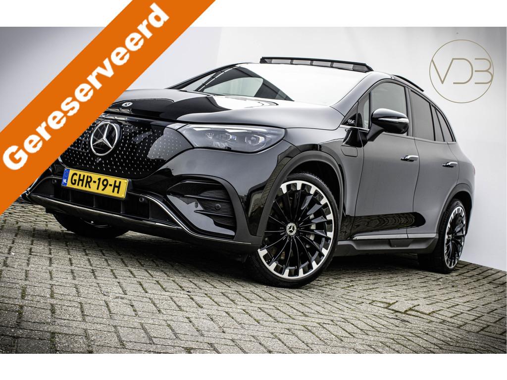 Mercedes-Benz EQE SUV 500 4Matic Sport BTW 96 kWh Hyperscree, Auto's, Mercedes-Benz, Zwart, 537 km, Zwart, 408 pk