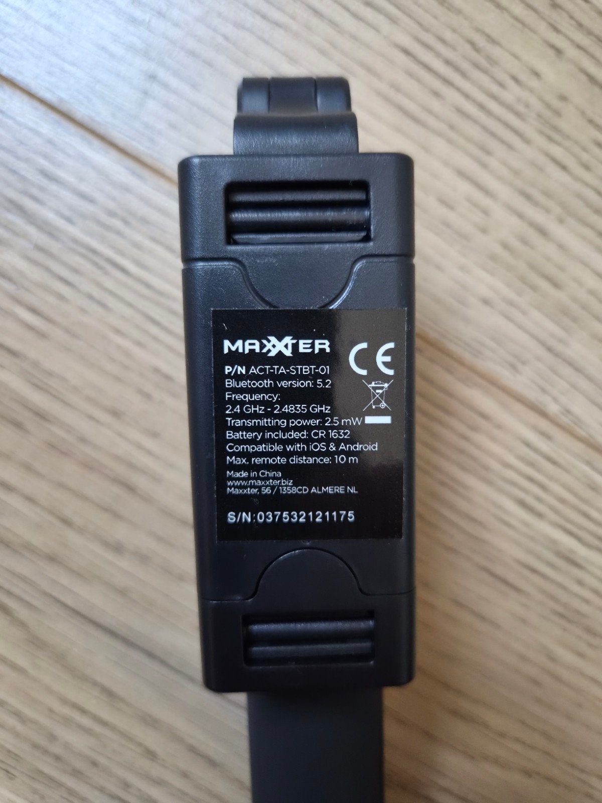 Maxxer Selfiestick met Bluetooth Afstandsbediening, Ophalen of Verzenden