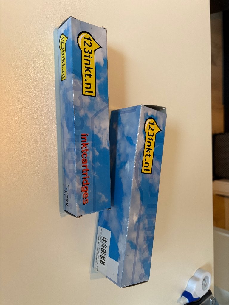 Cartridges printer (HP 973X zwart en cyaan), Hp, Printer, Inkjetprinter, Nieuw