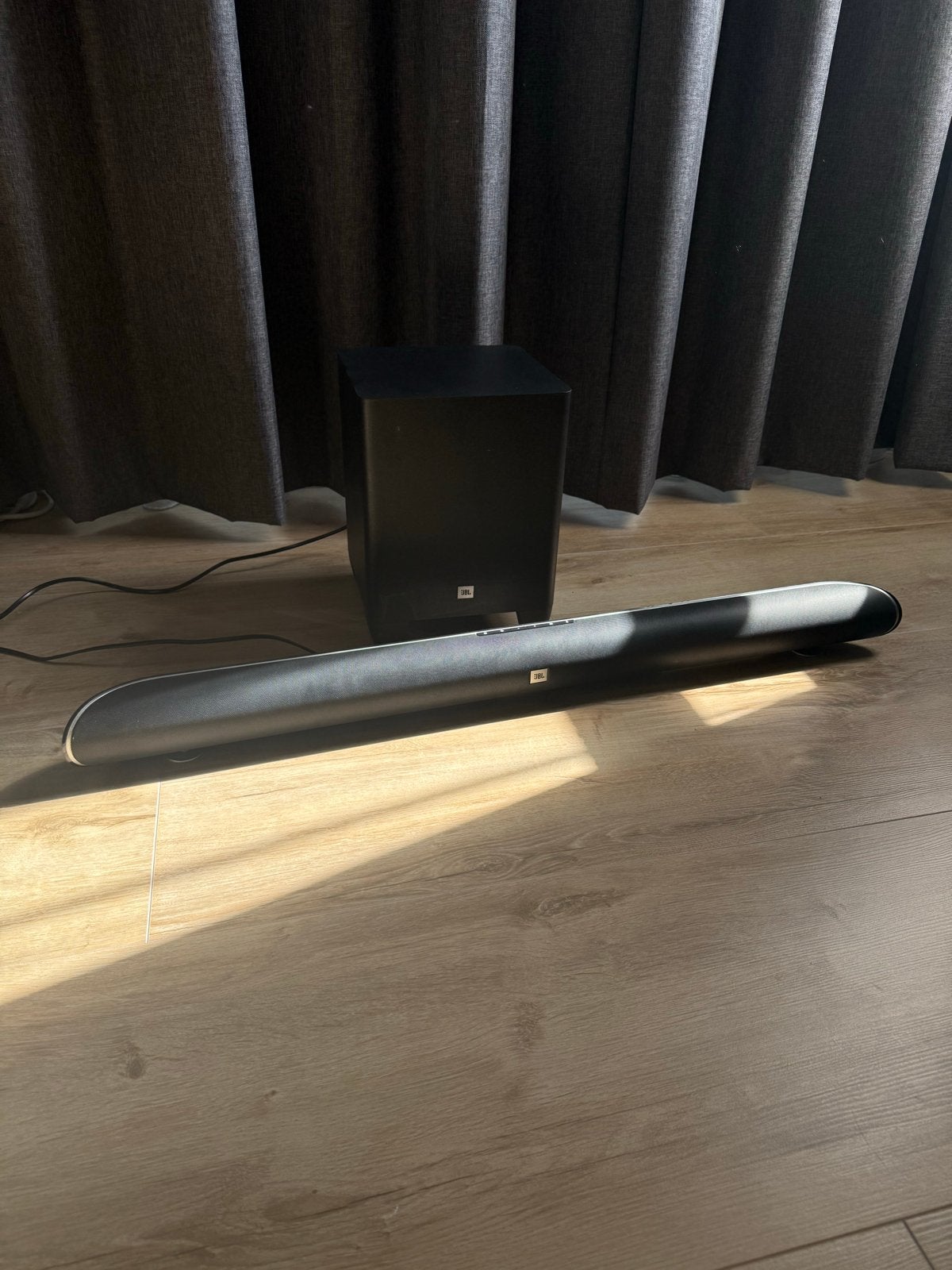 JBL Cinema SB350 Soundbar en Subwoofer - Zo goed als nieuw, Audio, Tv en Foto, Ophalen, Bluetooth, Zo goed als nieuw