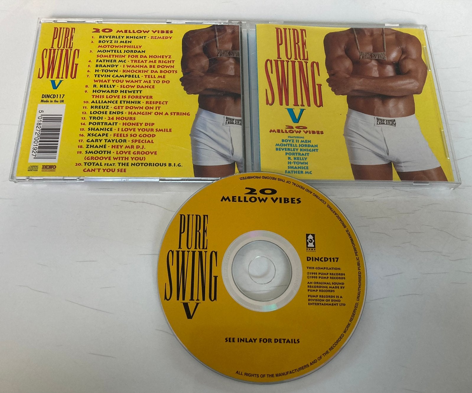 Pure Swing Five - 20 mellow vibes, Ophalen of Verzenden, Zo goed als nieuw, Pop