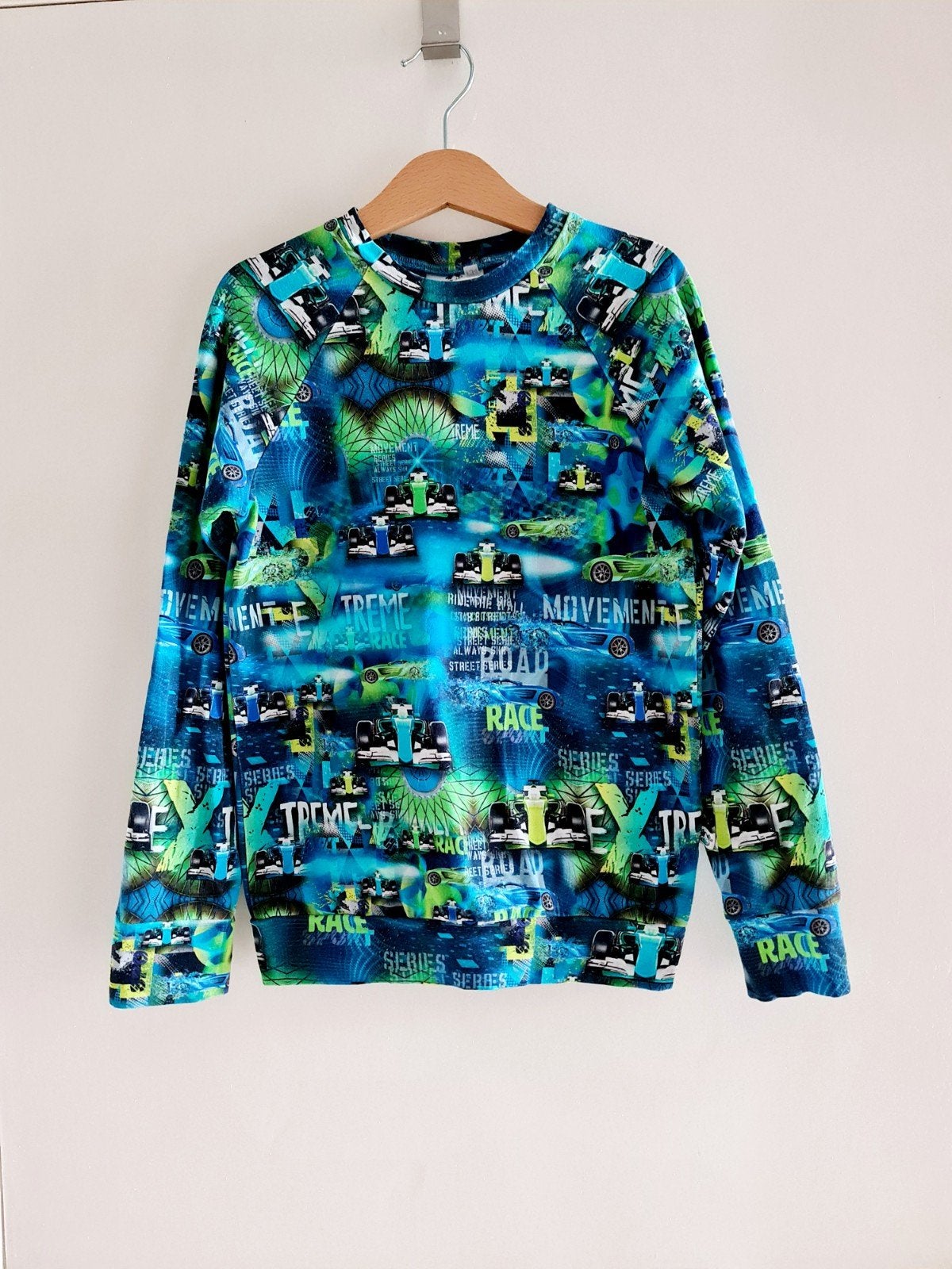 Stoere Sus & Abel race-auto longsleeve – maat 134, Sus & Abel, Ophalen of Verzenden, Zo goed als nieuw, Shirt of Longsleeve