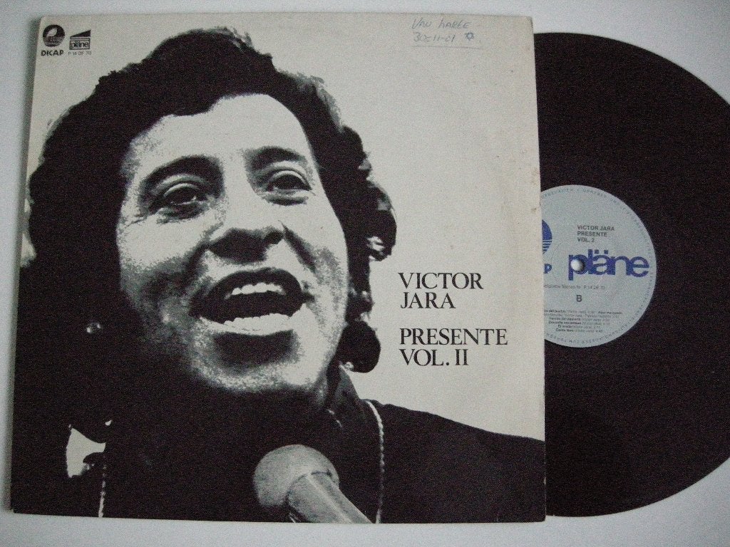 Victor Jara Presente vol 2 - LP vinyl zgan, Ophalen, Zo goed als nieuw, 12 inch, LP