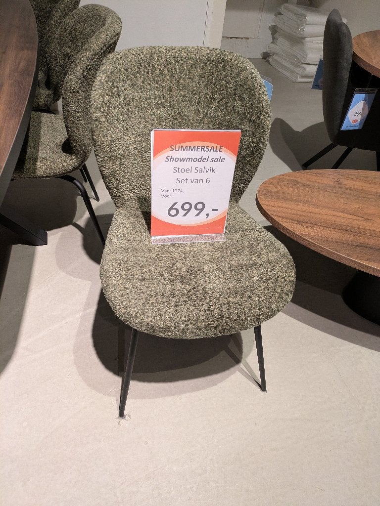 SET VAN 6 EETKAMERSTOELEN STERK AFGEPRIJSD, Huis en Inrichting, Stoelen, Ophalen, MODERN, Overige kleuren, Nieuw