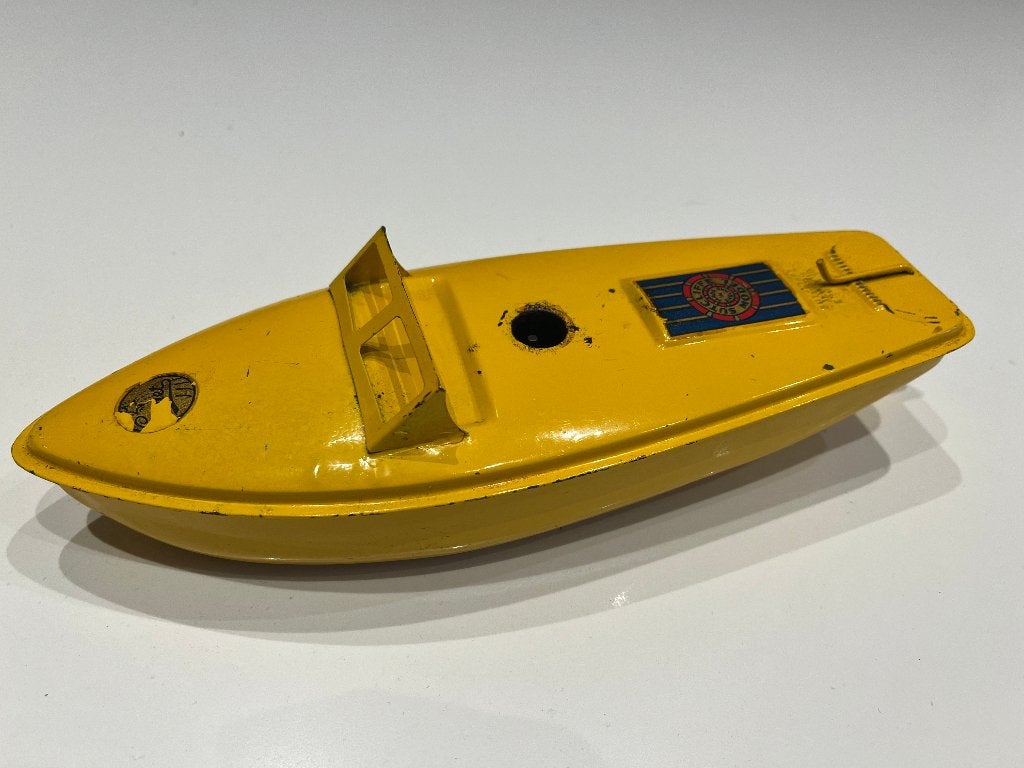 Blikken boot opwindbaar, Ophalen of Verzenden, Gebruikt