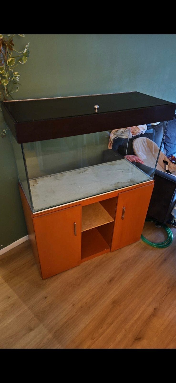 Aquarium, Ophalen of Verzenden, Gebruikt, Leeg aquarium
