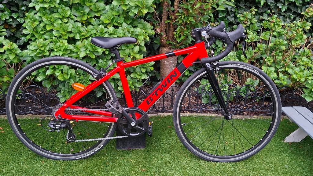 Kinder racefiets b-twin 26 inch 650x25 7 versnellingen, Fietsen en Brommers, Gebruikt, 26 inch, Minder dan 49 cm, Meer dan 20 versnellingen