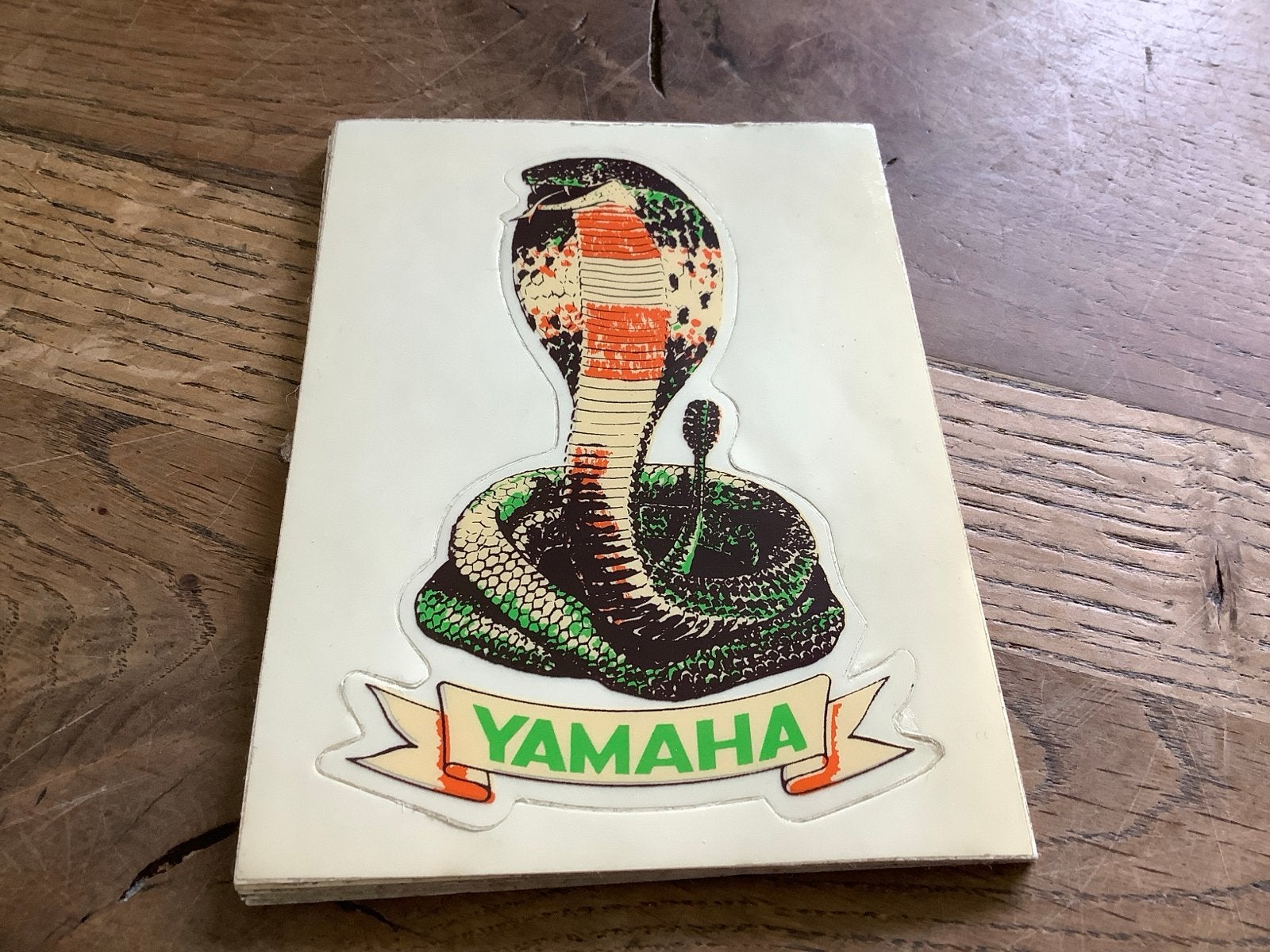 Vintage Yamaha Cobra sticker - 7,5 x 11 cm, Verzenden