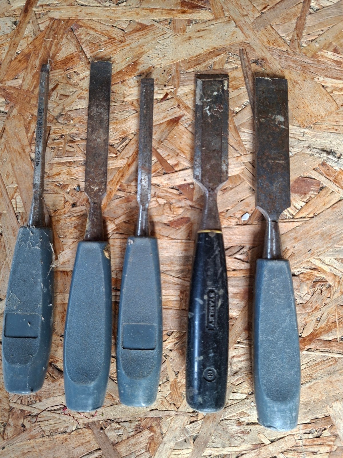 beitels, Doe-het-zelf en Verbouw, Gereedschap | Handgereedschap, Ophalen of Verzenden, Gebruikt