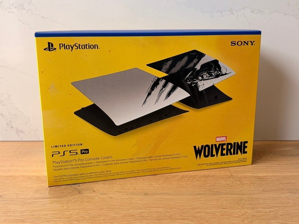 PS5 Pro Wolverine Adamantium Limited Edition Covers, Sony Interactive Entertainment Europe Limited, PlayStation 5, Overige typen