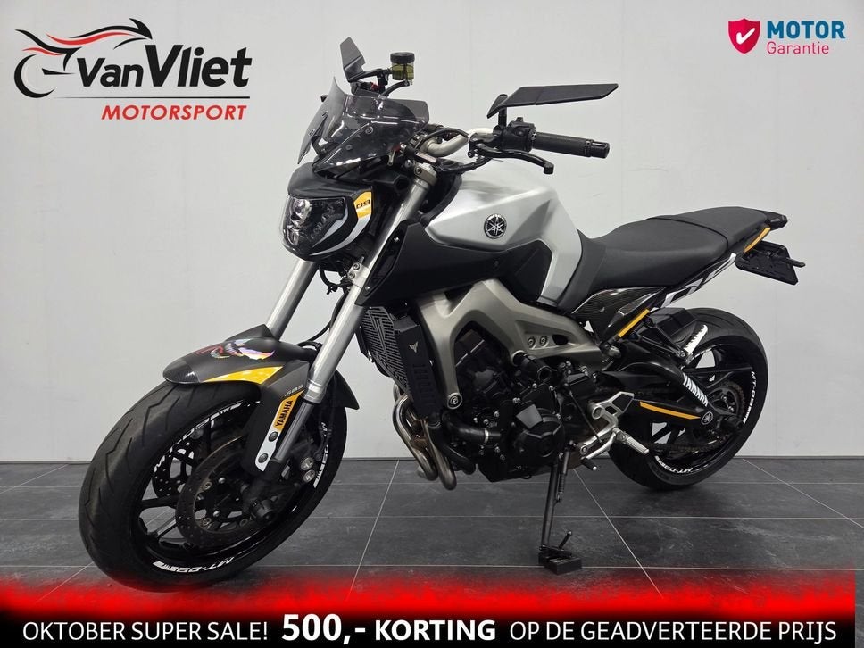 Zeer Mooie Yamaha Mt09 Abs + Opties bj 2014 MT 09, Bedrijf, Meer dan 35 kW, YAMAHA, Onbekend
