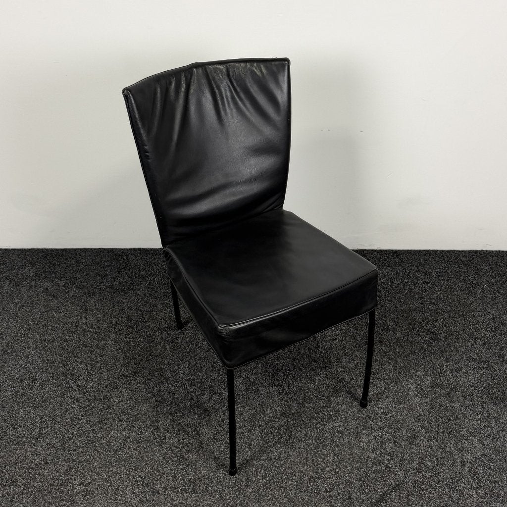 Montis Spica Vergaderstoel - Zwart 26253, Ophalen, Gebruikt, Zwart, Leer
