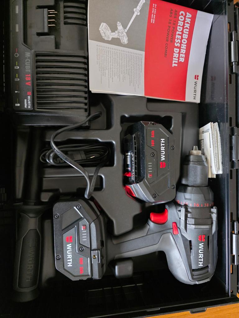 Te koop NIEUW Wurth Accu klopboor-/schroefmachine ABS 18 POW, Ophalen, Nieuw, Boor- en Schroefmachine