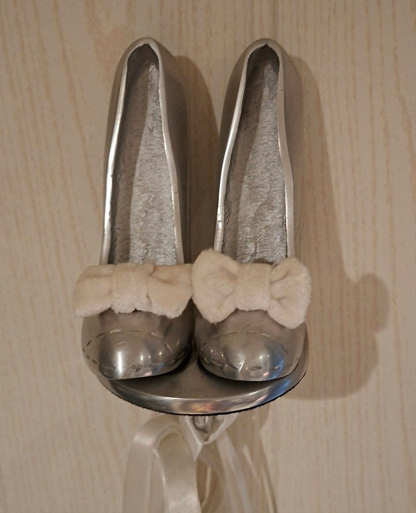 Riviera Maison Lovely Ballerina & Lovely Pumps, Ophalen of Verzenden, Zo goed als nieuw, Zilver, Metaal