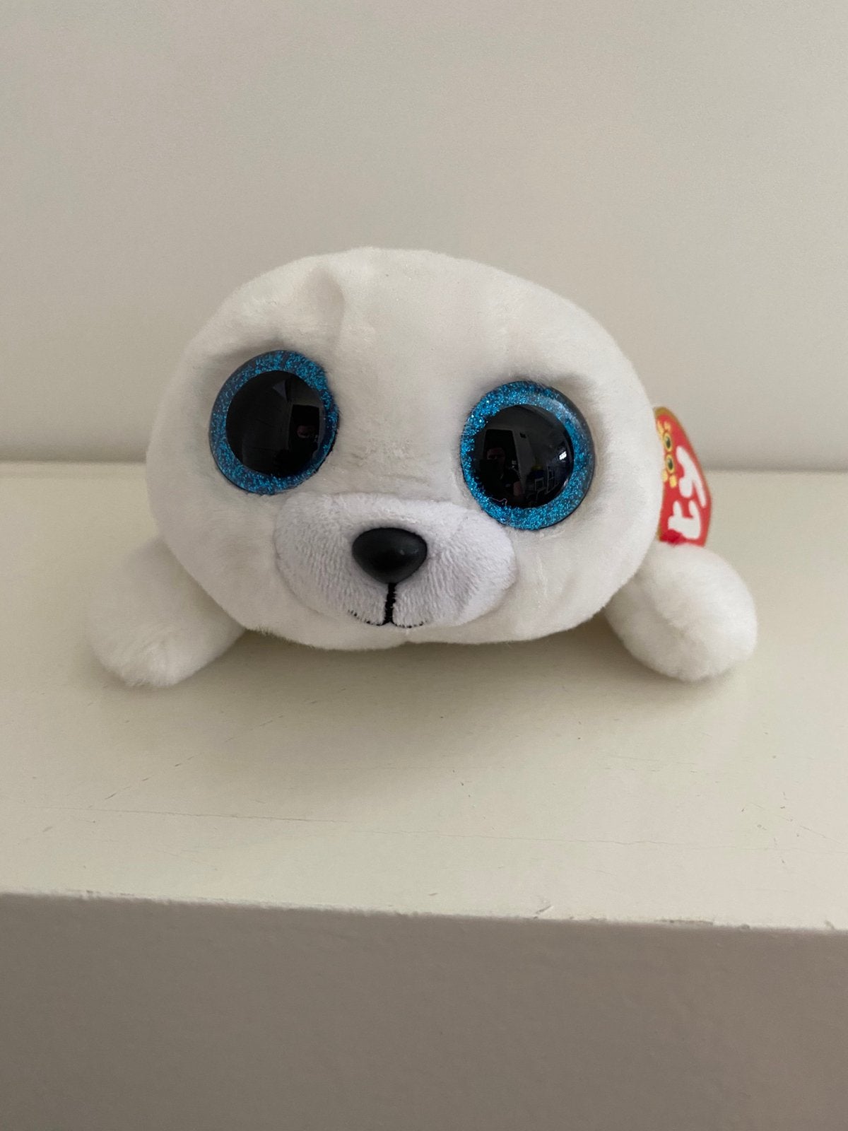 Ty knuffel zeehond 17 cm lang, Ophalen, Zo goed als nieuw, Overige typen