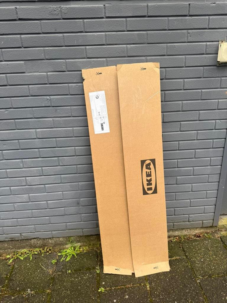 Besta bovenblad bruin/walnoot 120x42, Ophalen of Verzenden, Nieuw, 25 tot 50 cm, Minder dan 100 cm