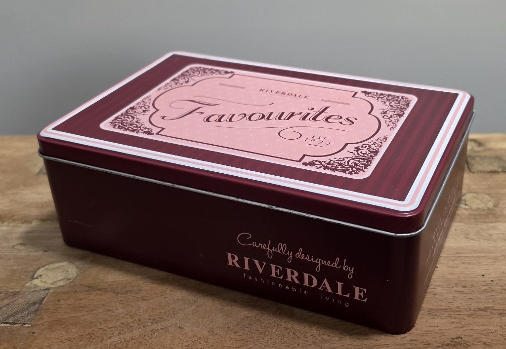 LEUK "RIVERDALE" FOURITES BLIK, Ophalen of Verzenden, Gebruikt, Overige, Overige merken