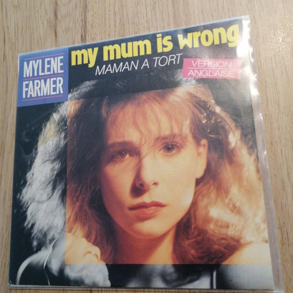 Mylene farmer/my mum is wrong(zeldzaam topper), Ophalen of Verzenden, Gebruikt, Pop