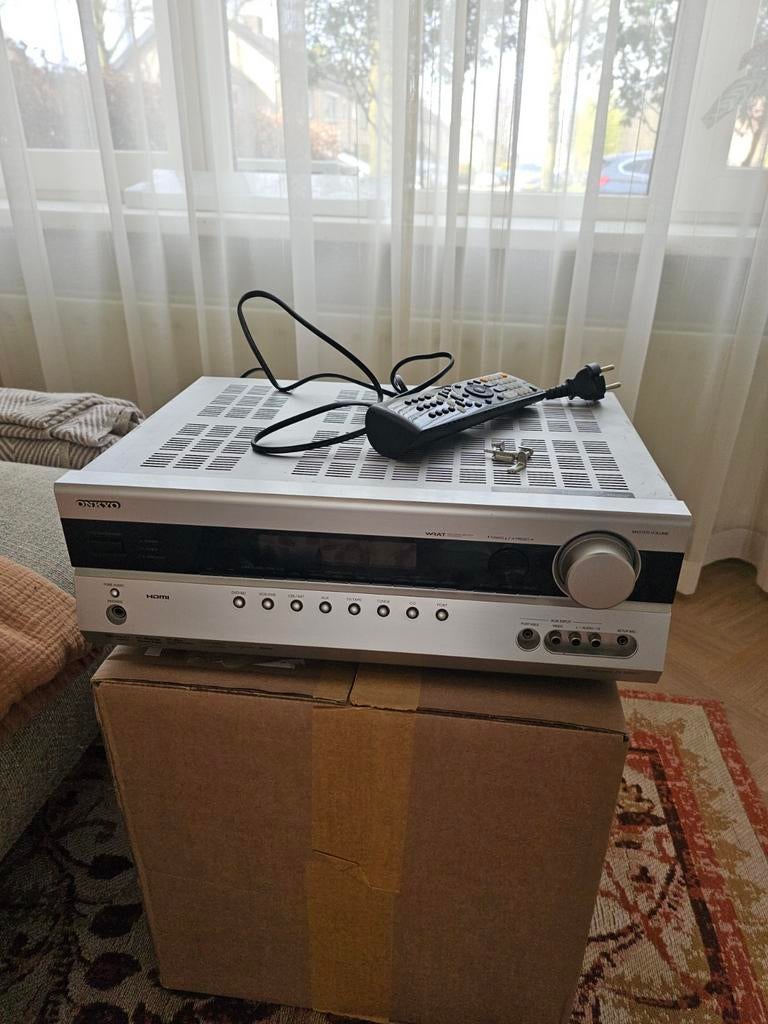 Onkyo TX-SR507 AV Receiver - Volledig Werkend, Ophalen, Gebruikt, 60 tot 120 watt, Onkyo