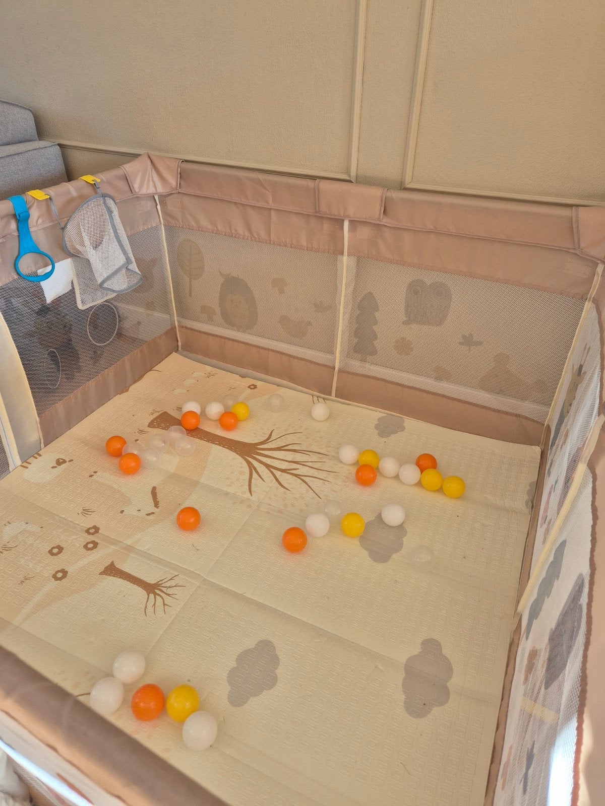 Grondbox met ballenbakballen - Zo goed als nieuw, Ophalen of Verzenden, Zo goed als nieuw, Rechthoekig