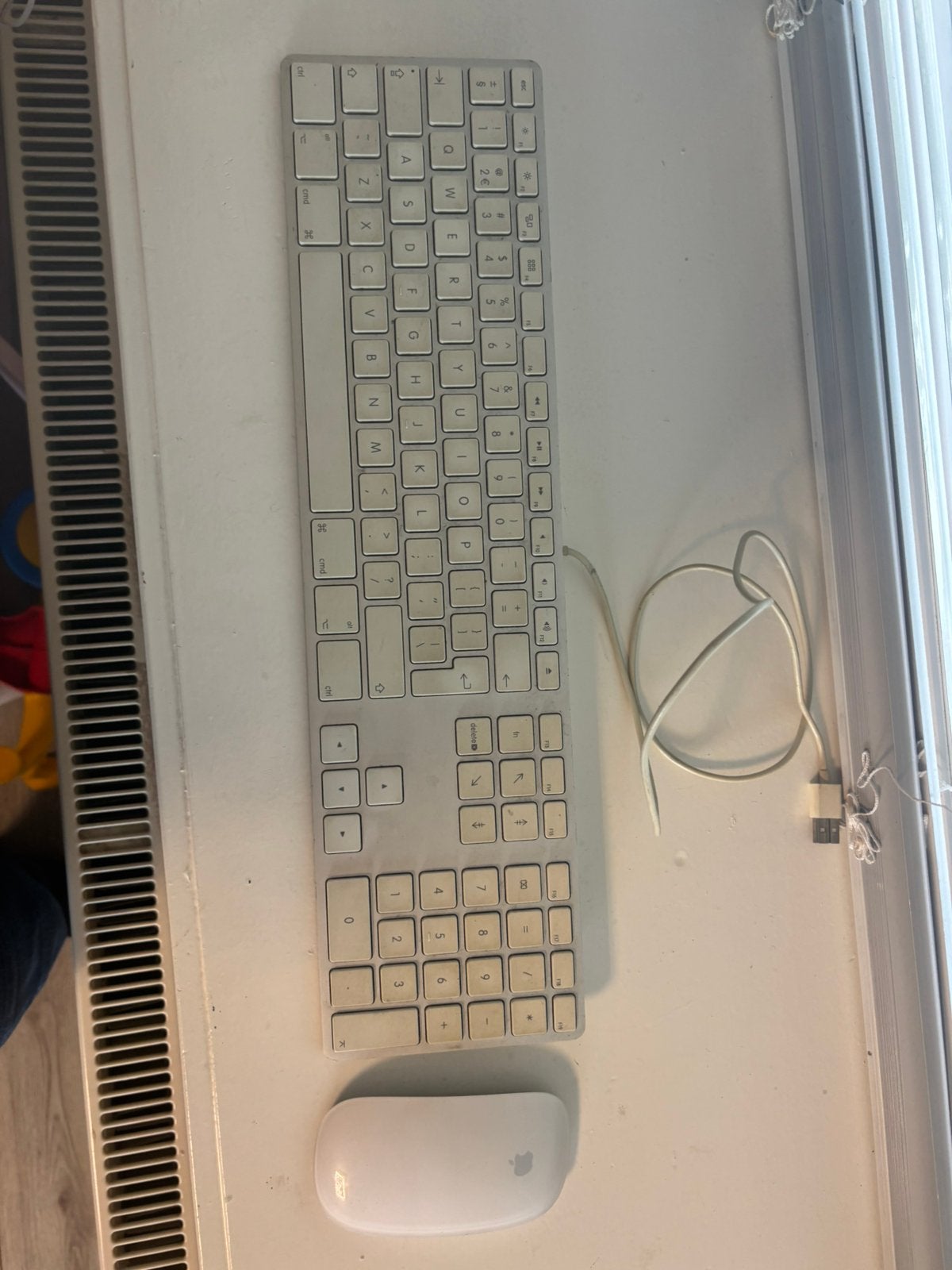 Apple toetsenbord en muis, Computers en Software, Toetsenborden, Ophalen of Verzenden, Zo goed als nieuw