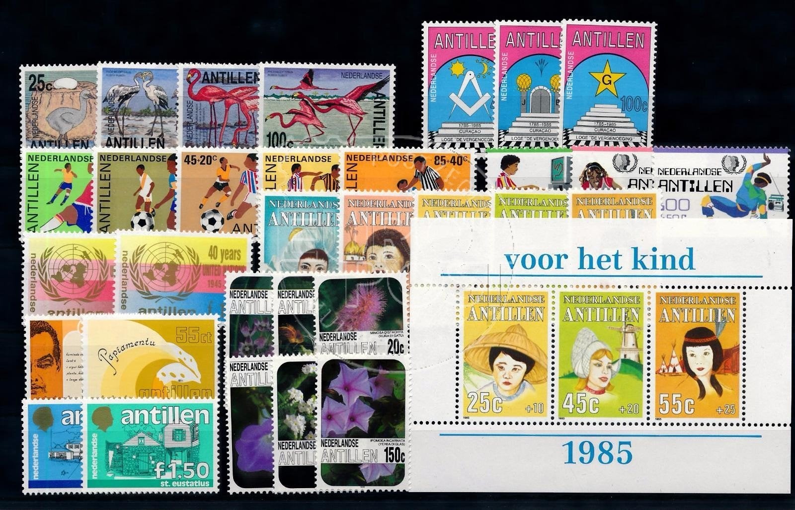 Nederlandse Antillen Jaargang 1985-2003 Kompleet, Postzegels en Munten, Ophalen of Verzenden